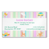 保育園 マグネット名刺 (正面)