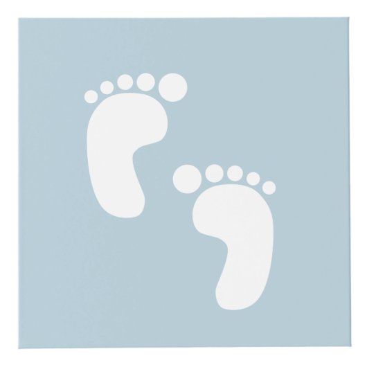 保育園 赤ちゃん 写真 誕生日 青灰色 フォトキューブ (右)