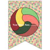 保育園BABY SHOWERフラグ2,8&15に名前を追加 バンティングフラッグ (第2の旗)