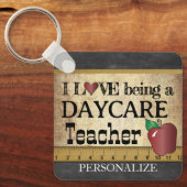 保育士でいることが大好き キーホルダー (正面)