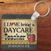 保育士でいることが大好き キーホルダー (裏面)