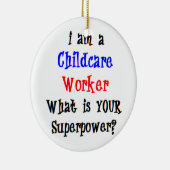 保育士 セラミックオーナメント (右)