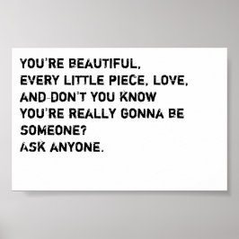 保育室の装飾、遊び部屋の装飾、感 inspirationalな名言 ポスター