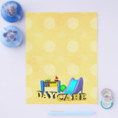 保育室 チラシ (シングル)