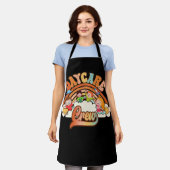 保育所乗務員先生子気に労働者Gr エプロン (着用した状態)