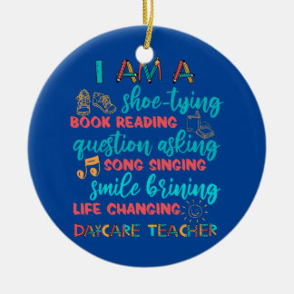 保育所気に子数々の房 セラミックオーナメント