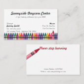 保育·育児名刺 名刺 (正面/裏面)