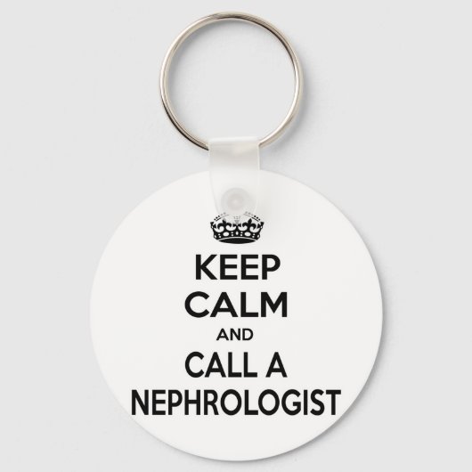 保腎臓学者を呼び出す キーホルダー (正面)
