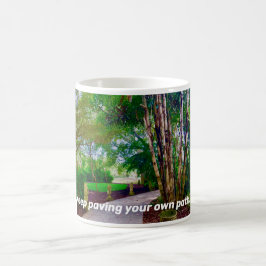 保自分の道を舗装 コーヒーマグカップ