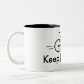 保自転車 ツートーンマグカップ (左)