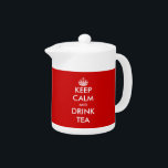 保茶ポット |カスタマイズ可能デザイン<br><div class="desc">保茶ポット |カスタマイズ可能デザイン。お茶保パロディを飲む。</div>
