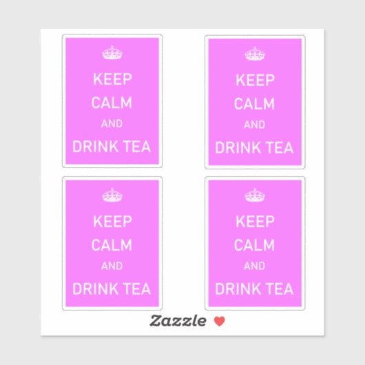 保茶ミーム シール (シート)