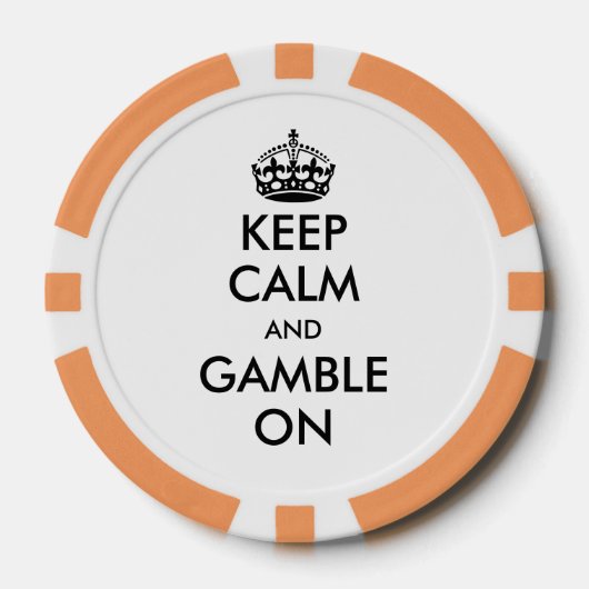 保落ち着いたギャンブルカスタムでカジノトランプのポーカーチップ ポーカーチップ (正面)