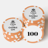 保落ち着いたギャンブルカスタムでカジノトランプのポーカーチップ ポーカーチップ (積み重ね)