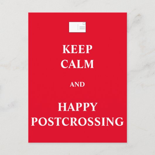 保落ち着いた幸せ ポストカード (正面)