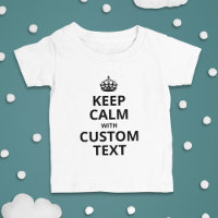 保落ち着いた引用文テンプレートベビーTシャツ