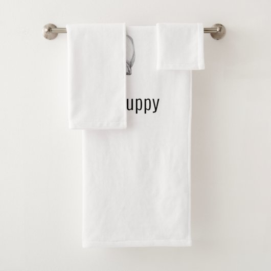 保落ち着いた愛のゴールデンレトリバーの子犬 バスタオルセット (インサイチュ)