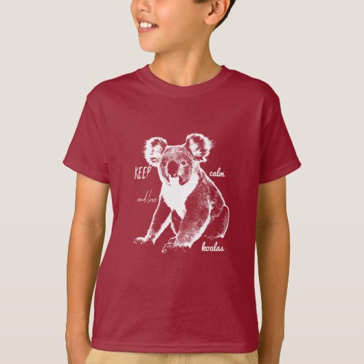 保落ち着いた愛着 Tシャツ (正面)