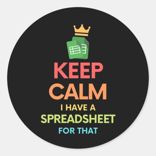 保落ち着いた表計算のだクラシックろ ラウンドシール (正面)