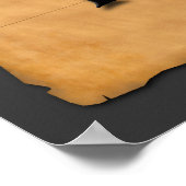 保落ち着いた ポスター (角)