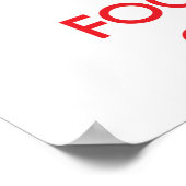 保落ち着いてオリオールに集中 ポスター (角)