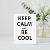 保落ち着いてクール ポストカード (スタンド正面)