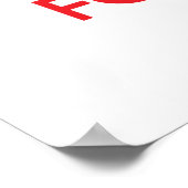 保落ち着いてグリットに集中 ポスター (角)