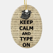 保落ち着いてタイプ セラミックオーナメント (裏面)