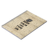 保落ち着いてタイプ ノートブック (左側)