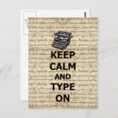 保落ち着いてタイプ ポストカード (正面/裏面)