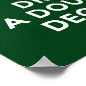 保落ち着いてダブルデッカーのポスターを運転 ポスター (角)