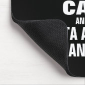 保落ち着いてデータアナリストに任せる マウスパッド (コーナー)