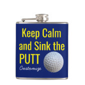 保落ち着いてパットビニールフラスコを流包まれたす フラスク (正面)