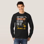 保落ち着いてヘレナに直せ Tシャツ (正面フル)