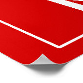 保落ち着いてマイクに同意する ポスター (角)