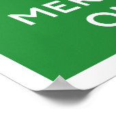 保落ち着いてメリーいる ポスター (角)