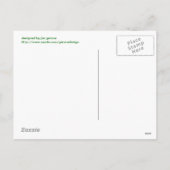 保落ち着いてメリー シーズンポストカード (裏面)