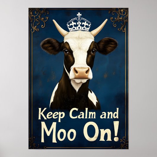 保落ち着いてモーいる ポスター (正面)