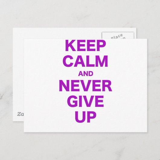 保落ち着いて与えい ポストカード (正面/裏面)