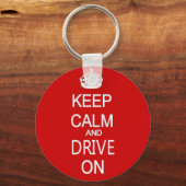 保落ち着いて乗るおもしろい キーホルダー (正面)