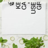 保落ち着いて使う キッチンタオル (折り畳み)