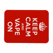 保落ち着いて吐く マグネット (横)