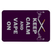 保落ち着いて吐く マグネット (横)