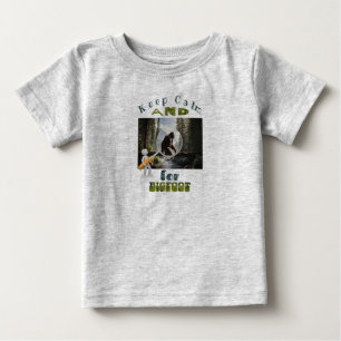 保落ち着いて大足を探最高のす ベビーTシャツ