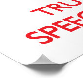 保落ち着いて安心 ポスター (角)