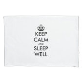 保落ち着いて寝るおもしろいカスタムこと 枕カバー (正面)