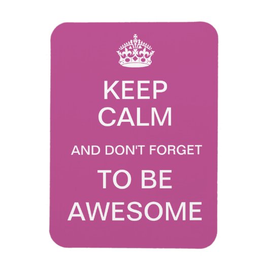 保落ち着いて忘れいま素晴らしせ マグネット (縦)