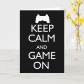 保落ち着いて戦う カード (黄色い花)