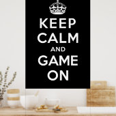 保落ち着いて戦う ポスター (キッチン)