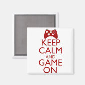 保落ち着いて戦う マグネット (正面/裏面)